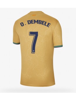 Barcelona Ousmane Dembele #7 Auswärtstrikot 2022-23 Kurzarm